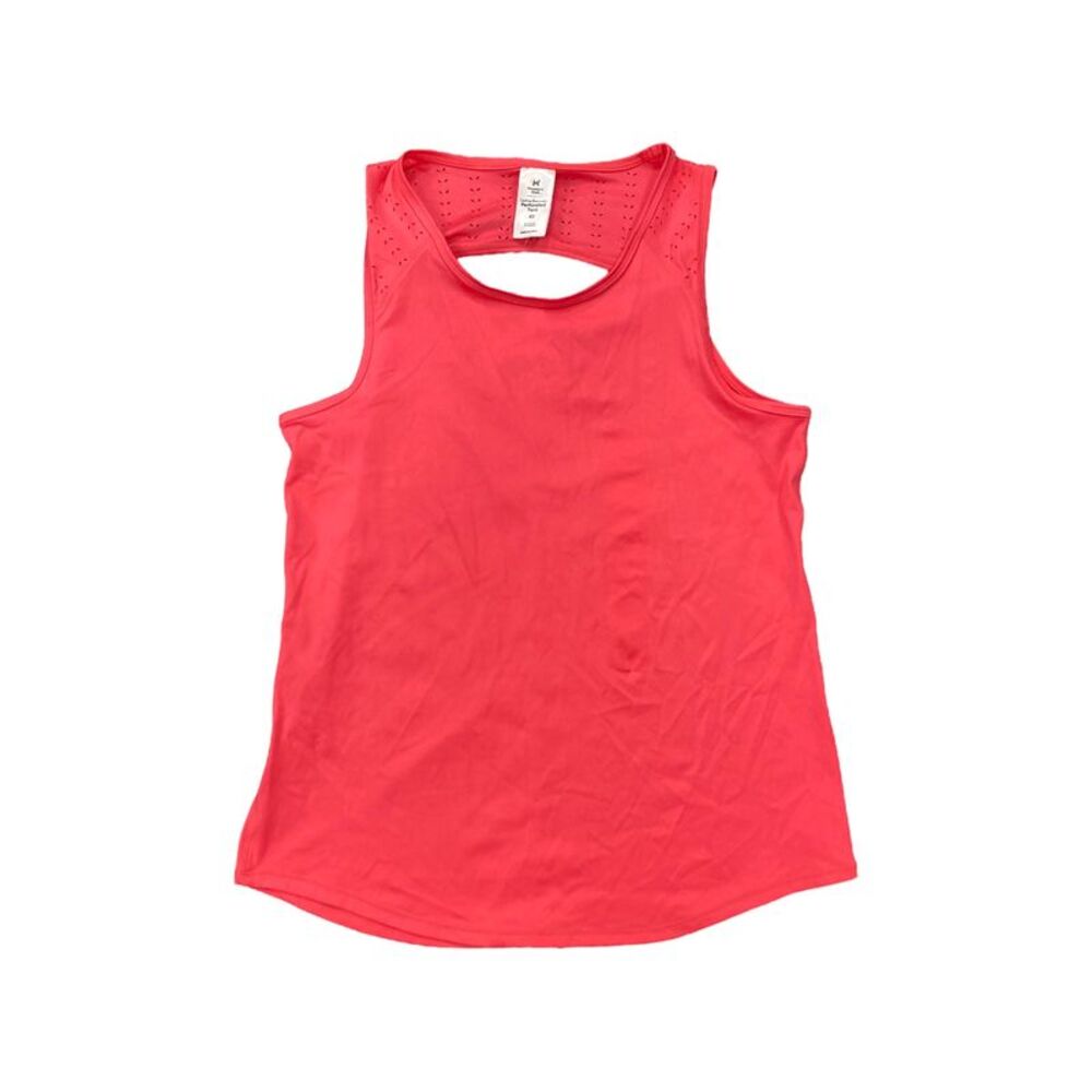 Bewitching Coral - Member's Mark Ladies Everyday Curved Hem Perforated Active Ta